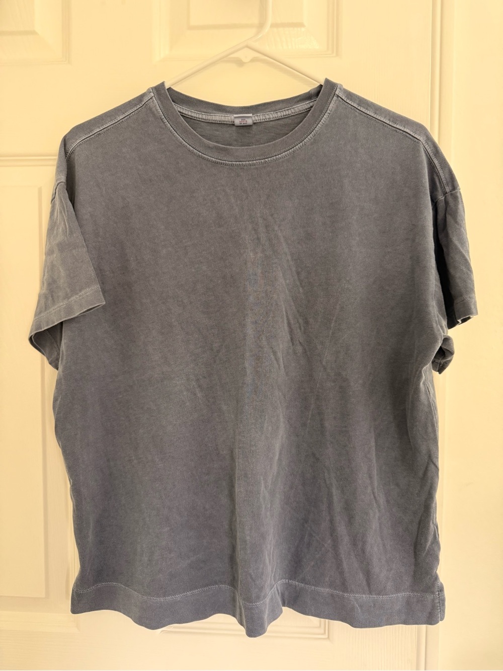 Old Navy Faded Slate Blue Short Sleeve Crewneck Tee